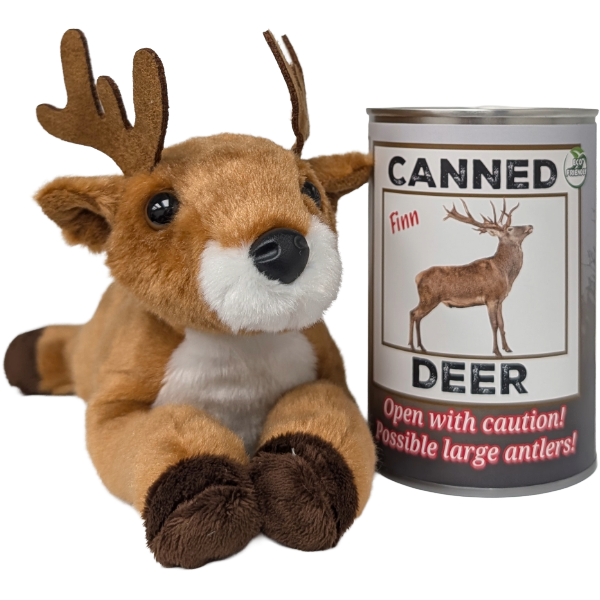 Canned Deer | Foil Lid