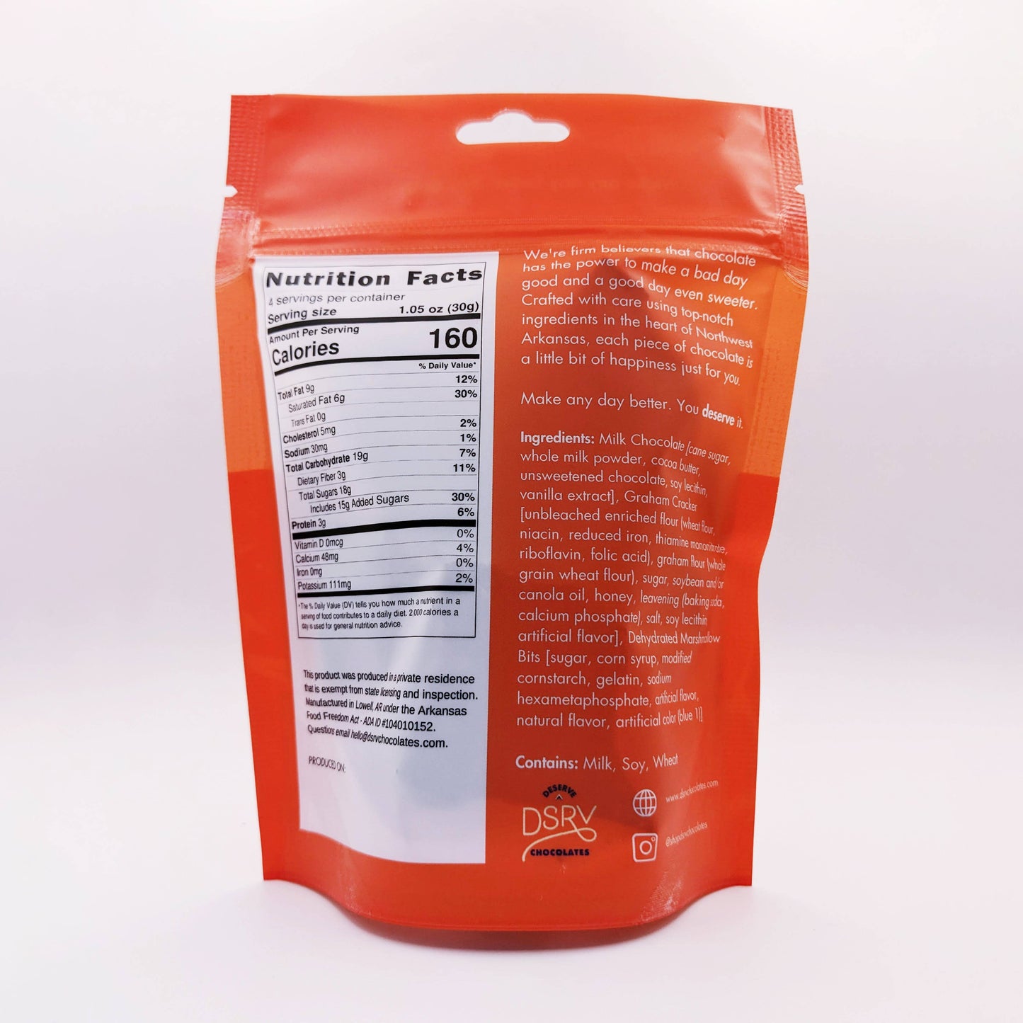 S'mores Chocolate Bark - 4.2oz Bag