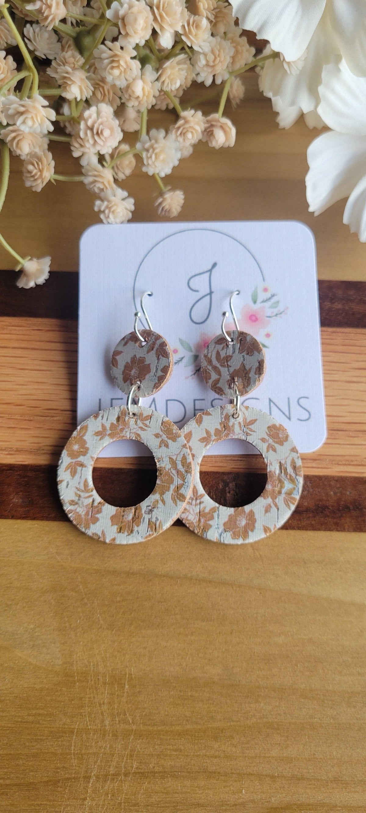 Reversible Circle Earrings
