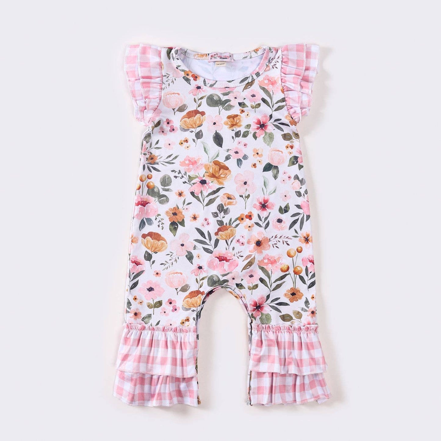 Wispy Blooms Baby Romper