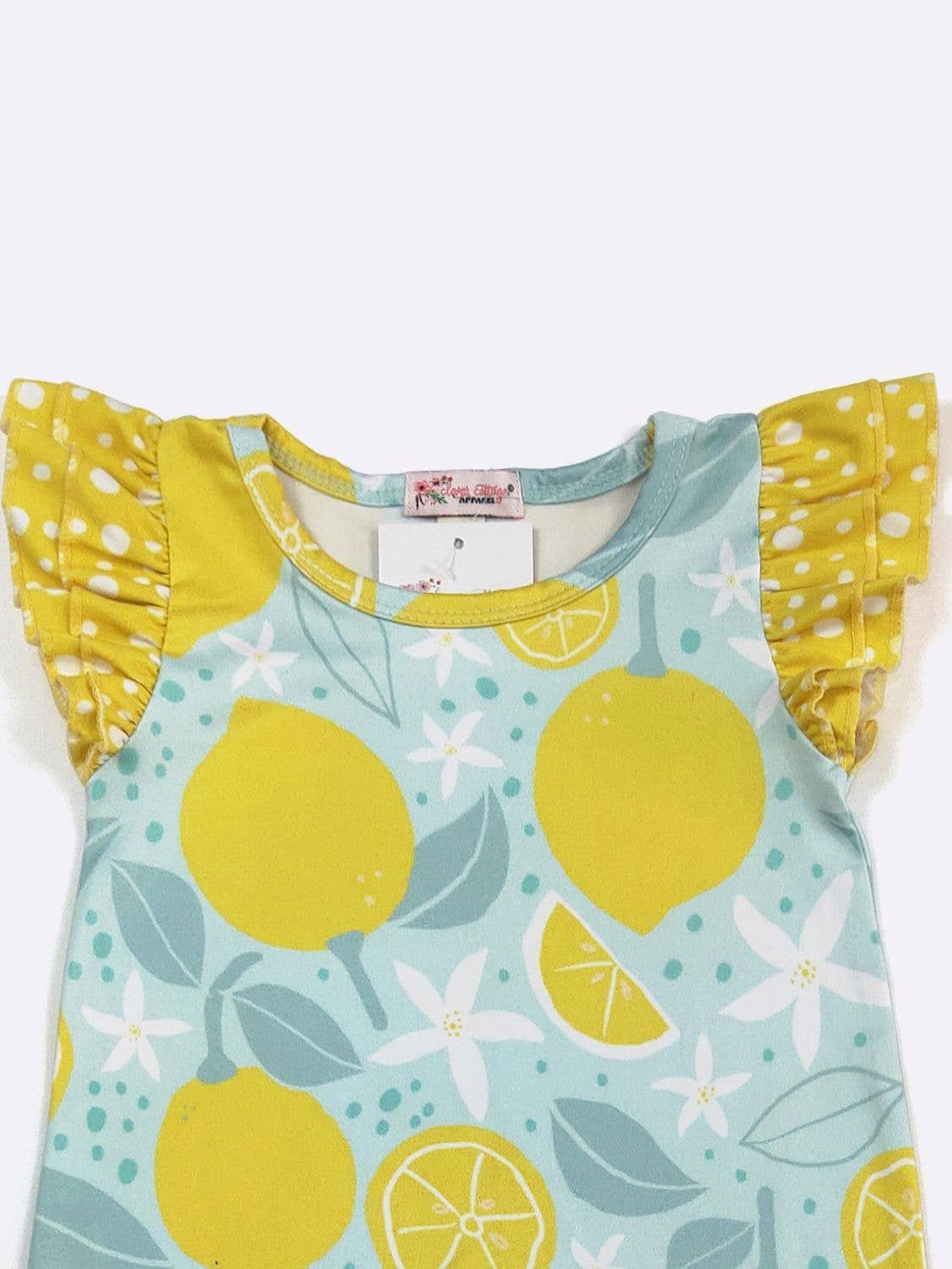 Lemon Blossom Baby Romper