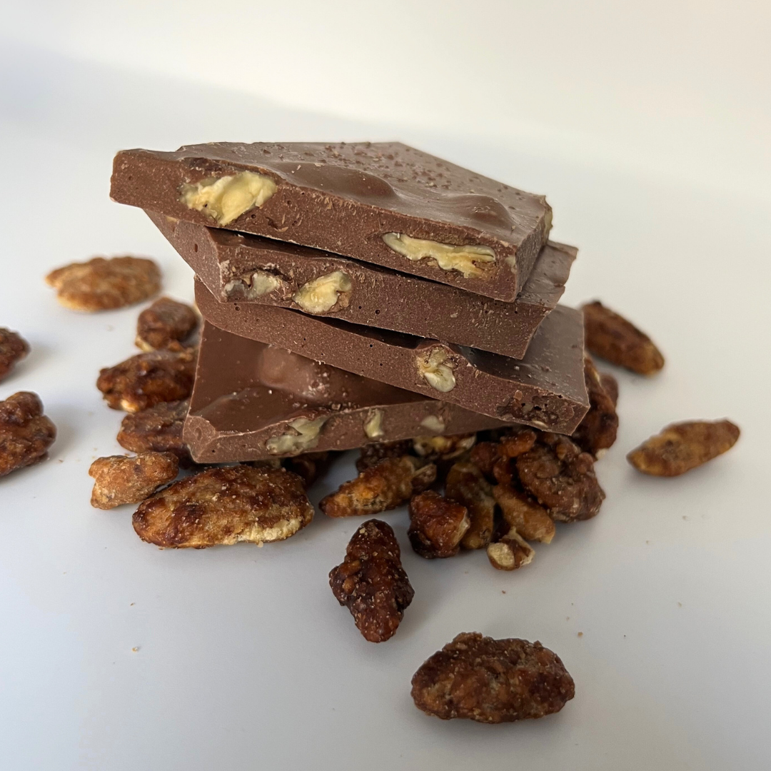 Maple Bacon Pecan Chocolate Bark - 4.2oz Bag
