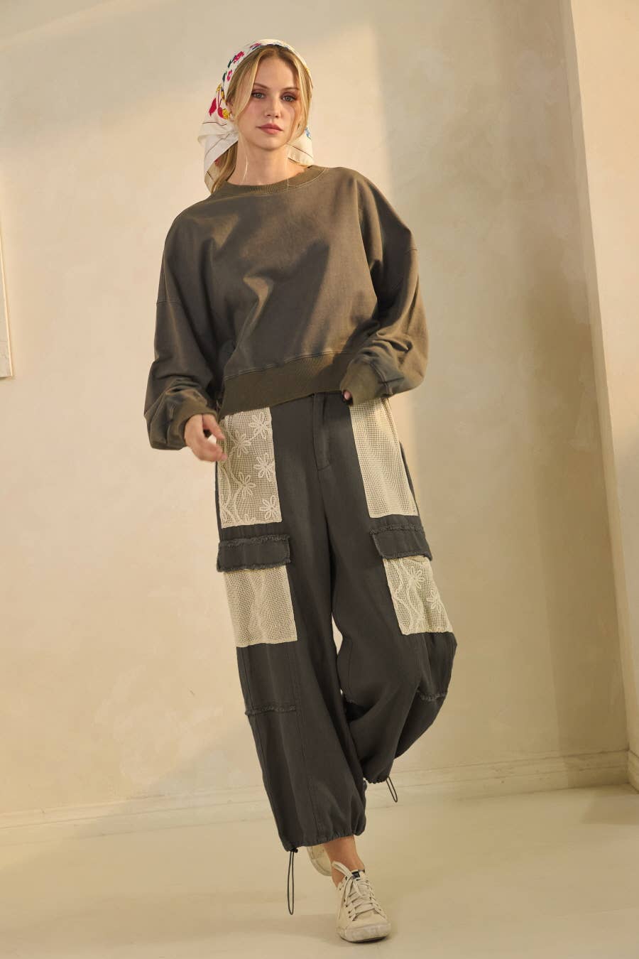 Khaki Cargo Pants