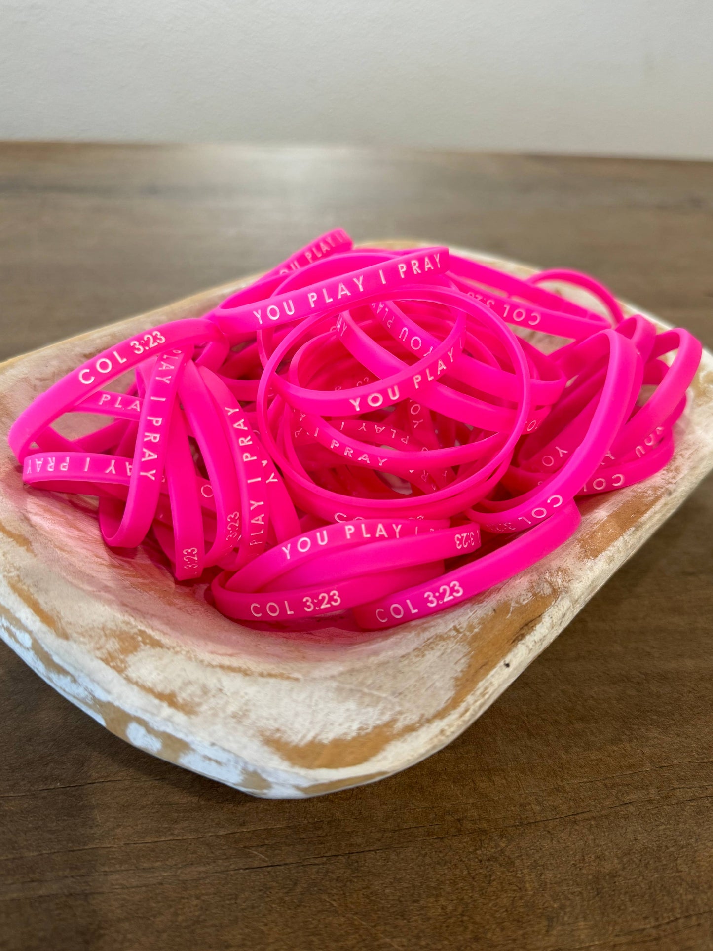 Blue Team Spirit Bracelets Adult