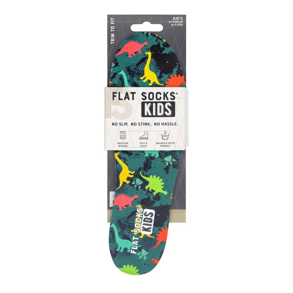 Boy's Dinosaur Flat Socks
