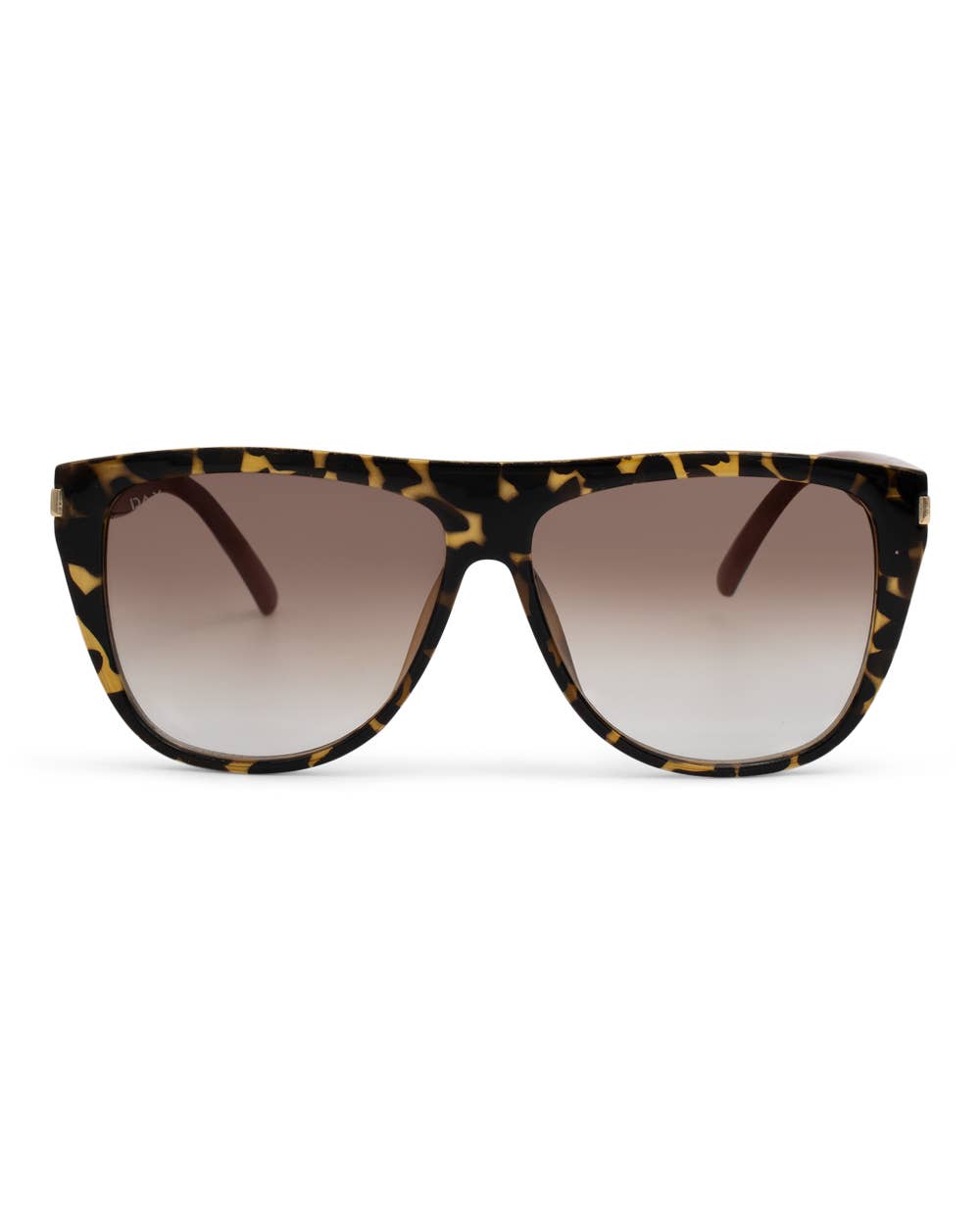 Ember Woman's Oversized Square Sunglasses in Brown