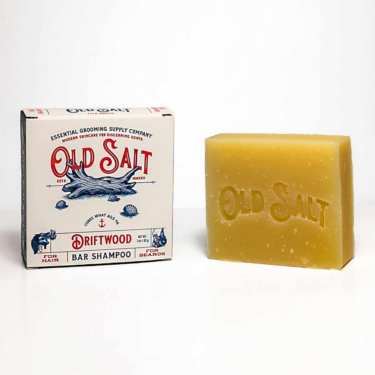 Shampoo for Hair and Beard - Driftwood: Boxed 3 oz