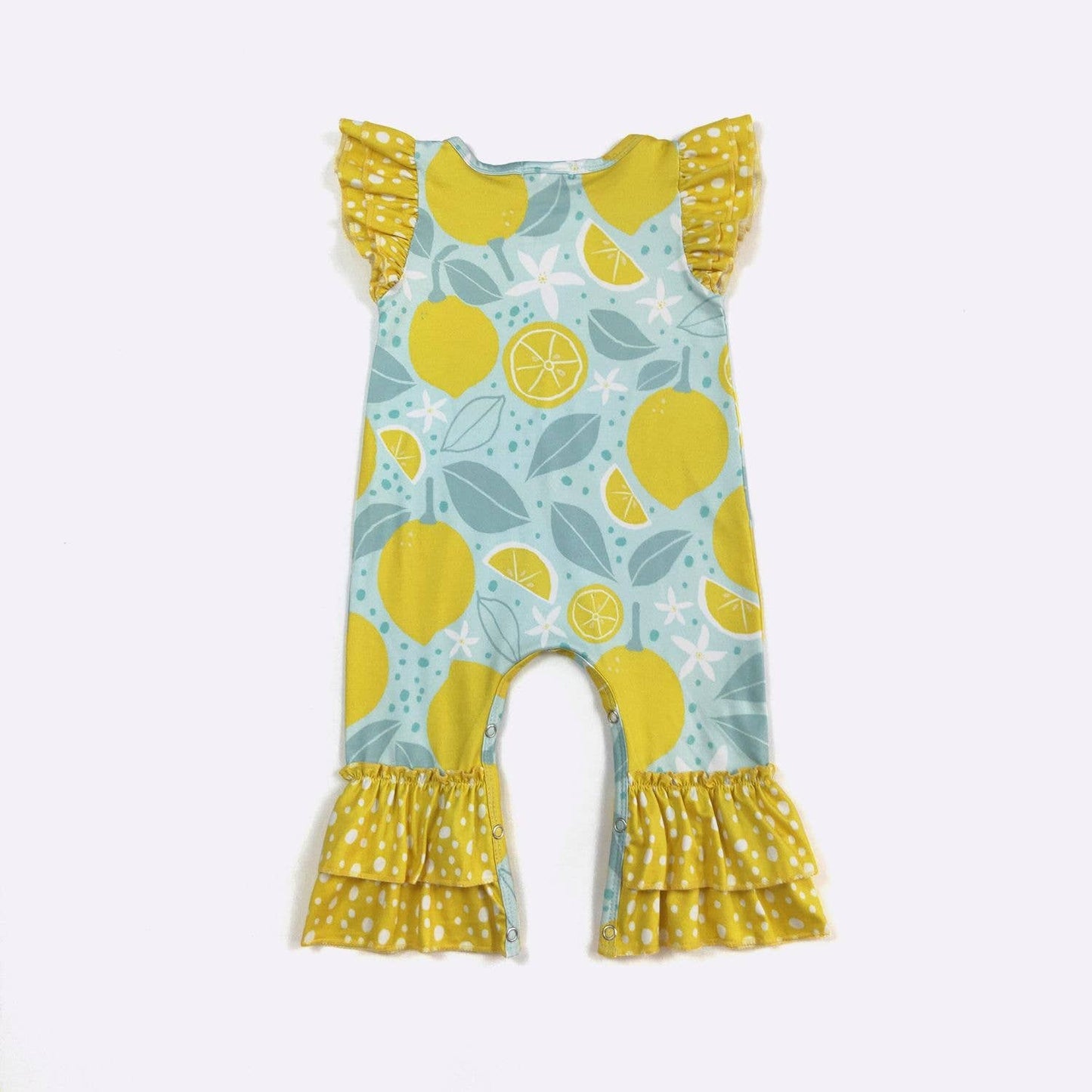 Lemon Blossom Baby Romper