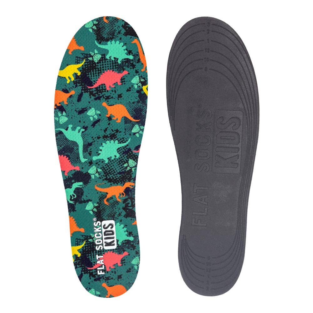 Boy's Dinosaur Flat Socks