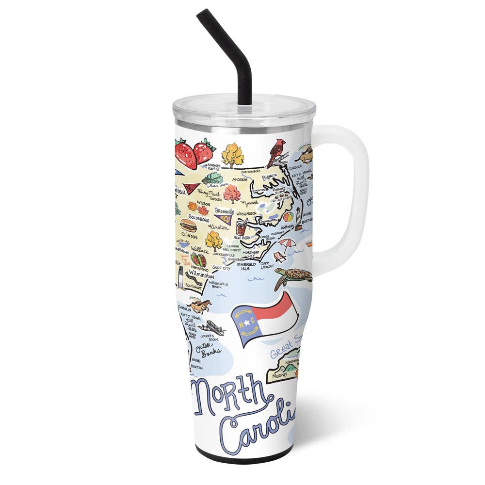 North Carolina Mega Mug (40oz)