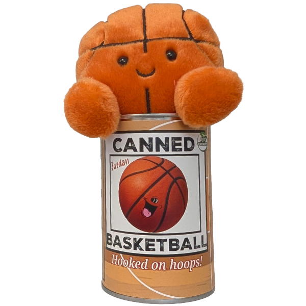 Jordan the Canned Basketball: Foil Lid