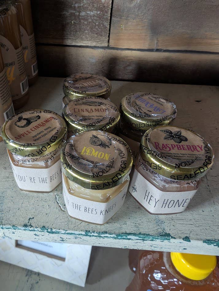 Mini Flavored Creamed Honey Assortment