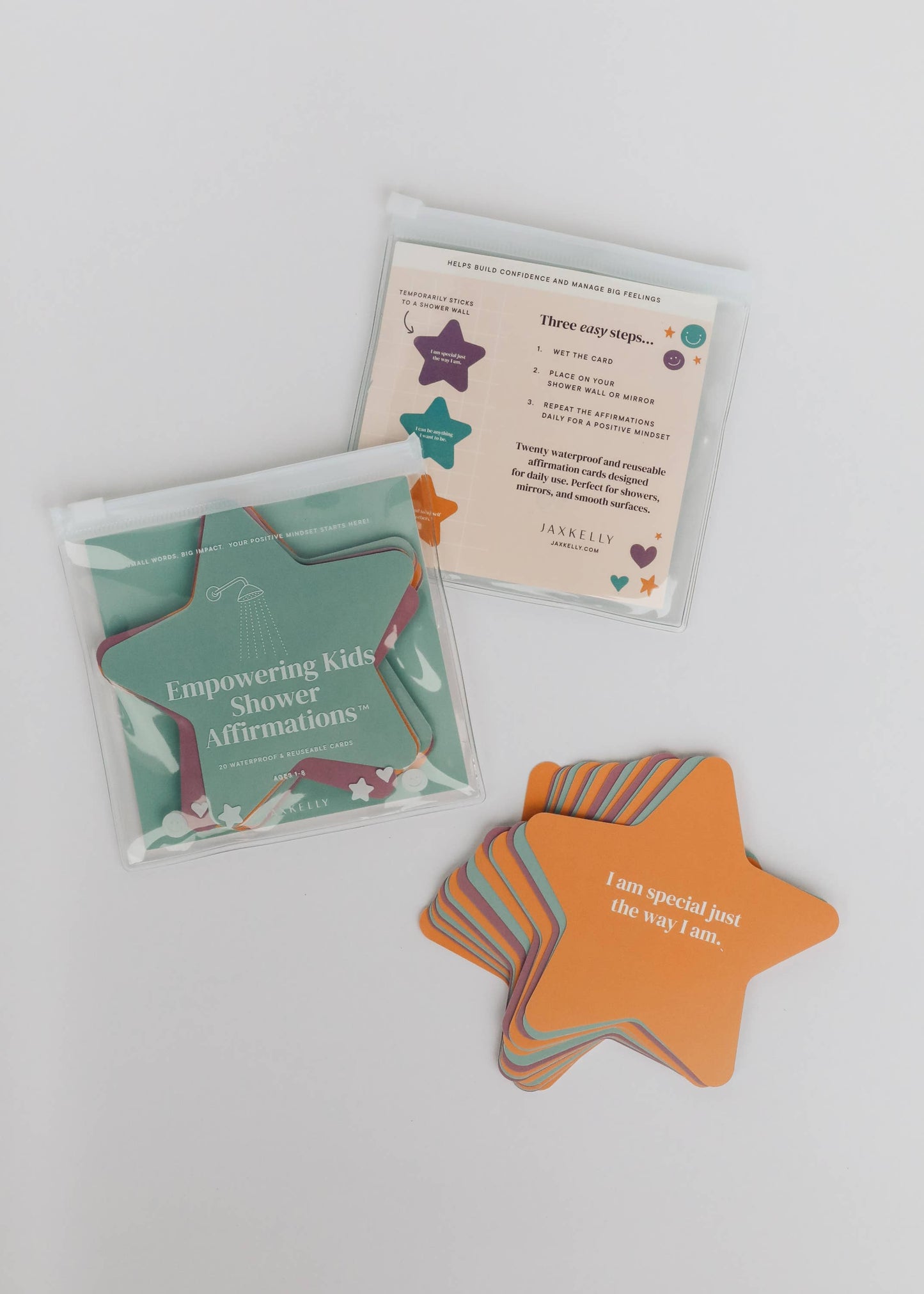 Shower Affirmation™ Cards - Kids