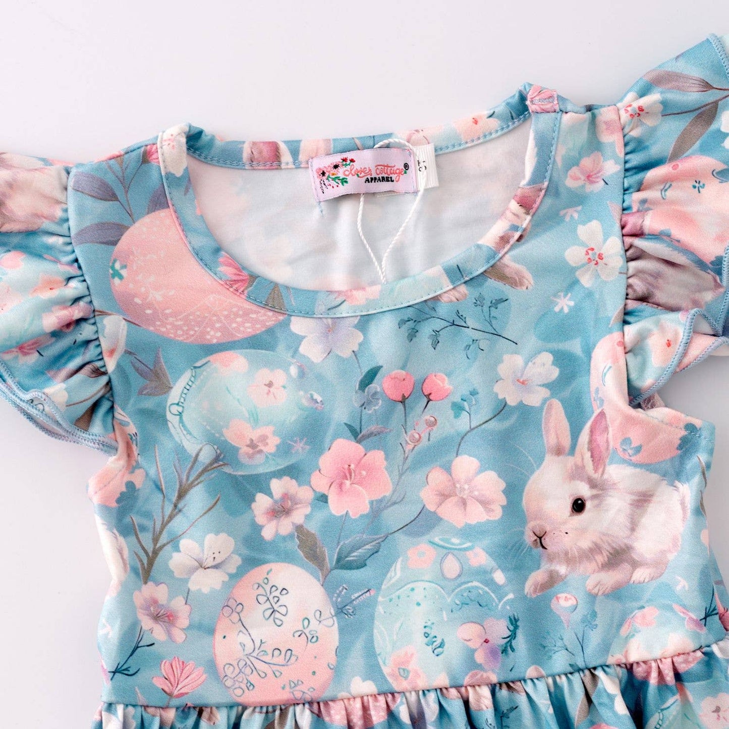 Secret Egg Garden Maxi Girls Dress Easter