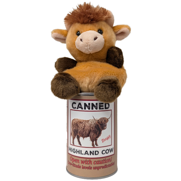 Canned Highland Cow: Regular Lid