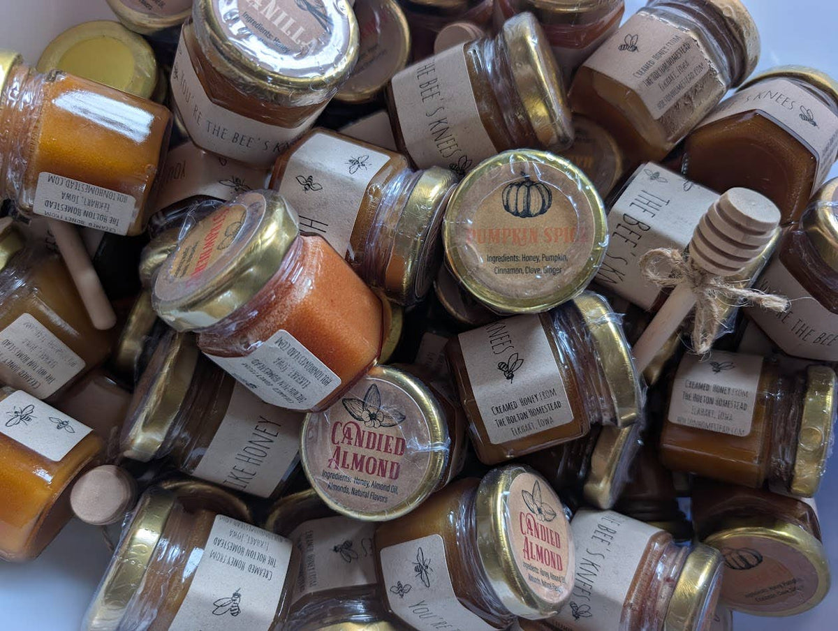 Mini Flavored Creamed Honey Assortment
