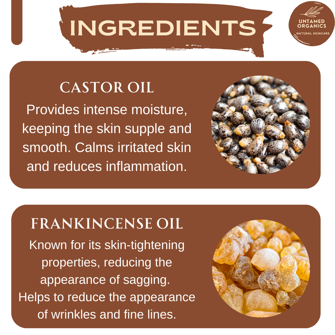 Organic Castor & Frankincense Oil Roller
