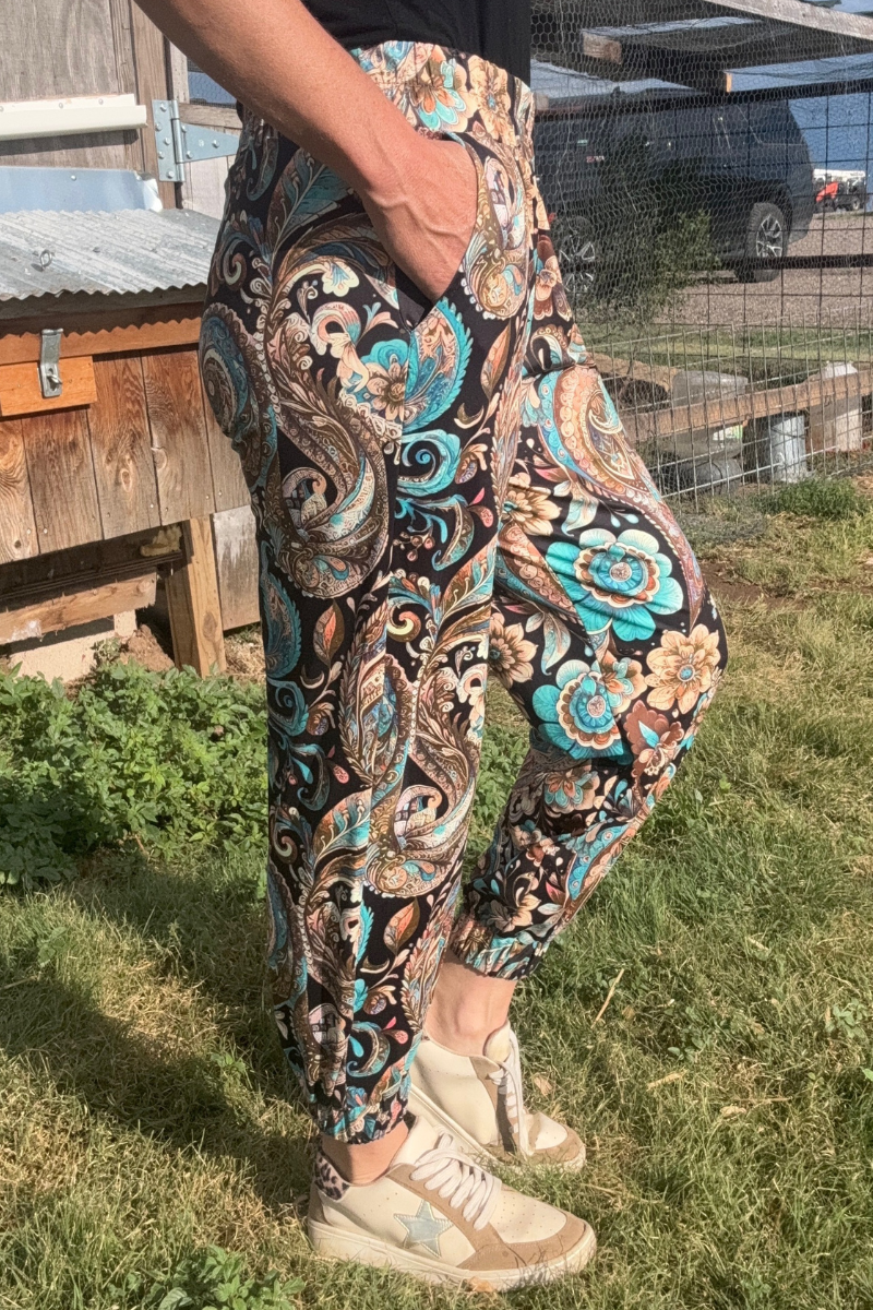 Oh My Paisley Joggers
