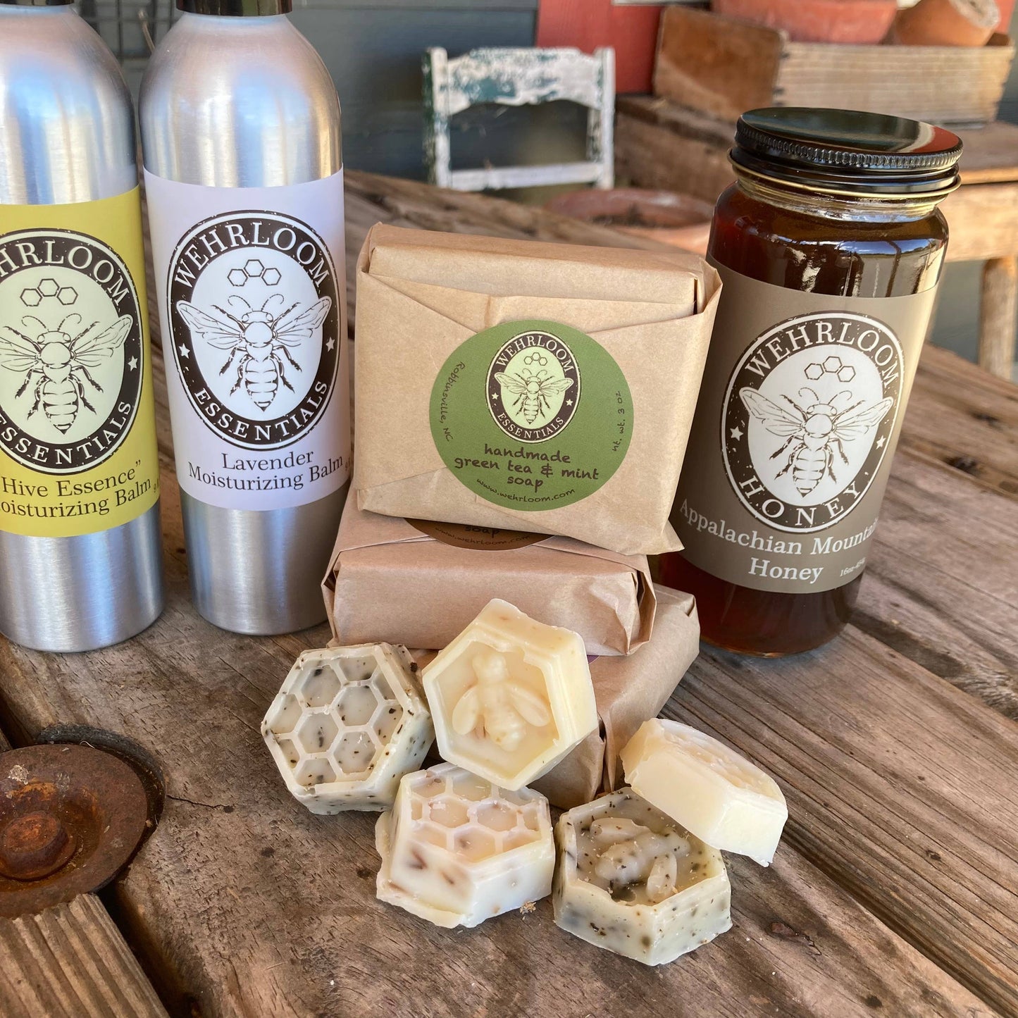 Guest soap - Green tea and mint