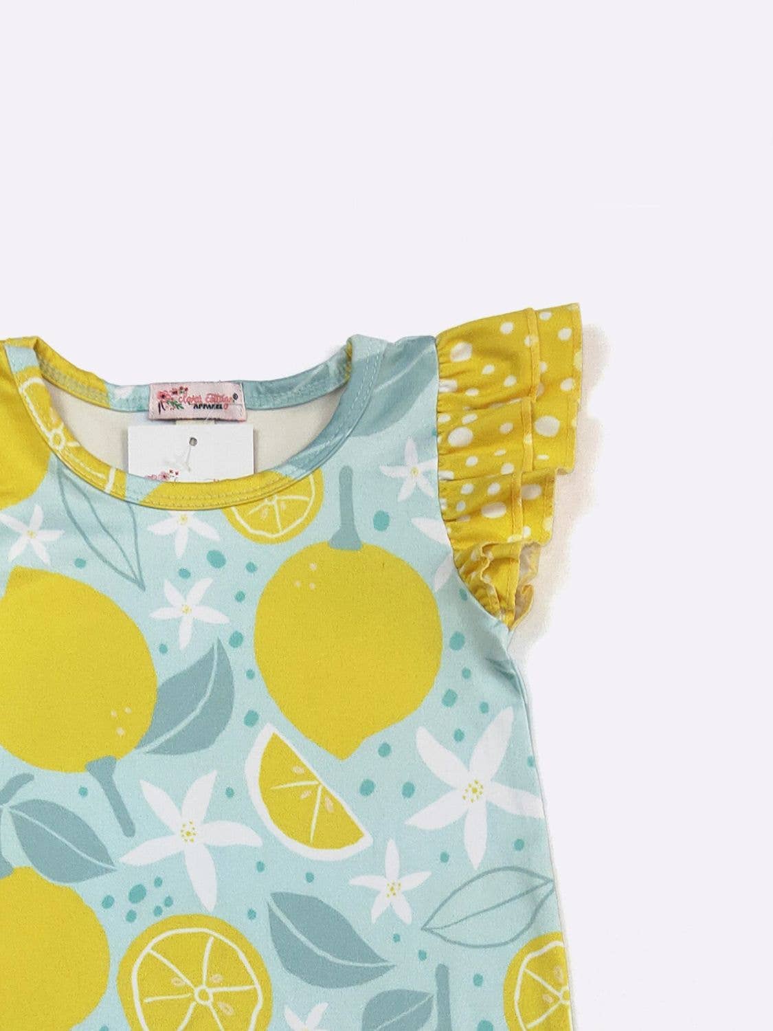 Lemon Blossom Baby Romper