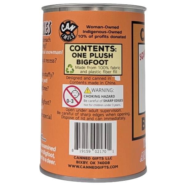 Canned Bigfoot | Foil Lid