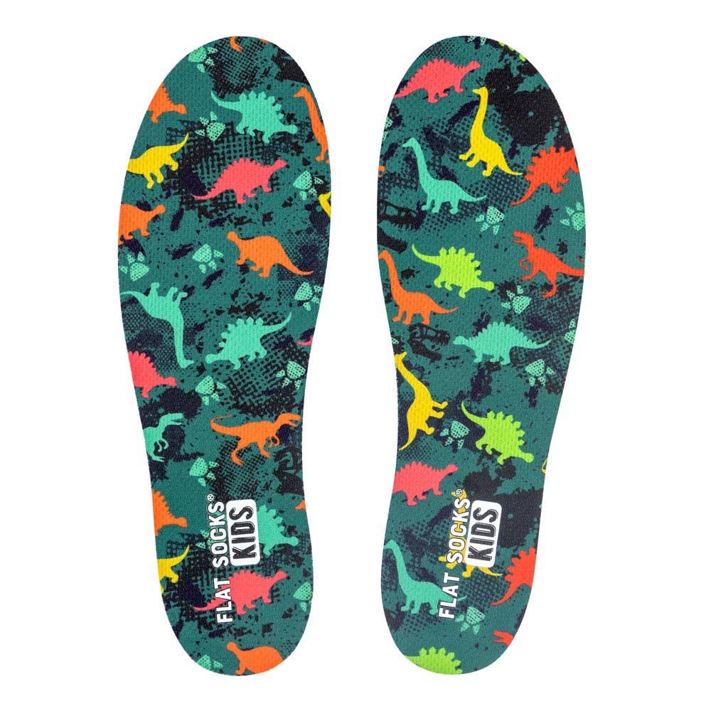 Boy's Dinosaur Flat Socks