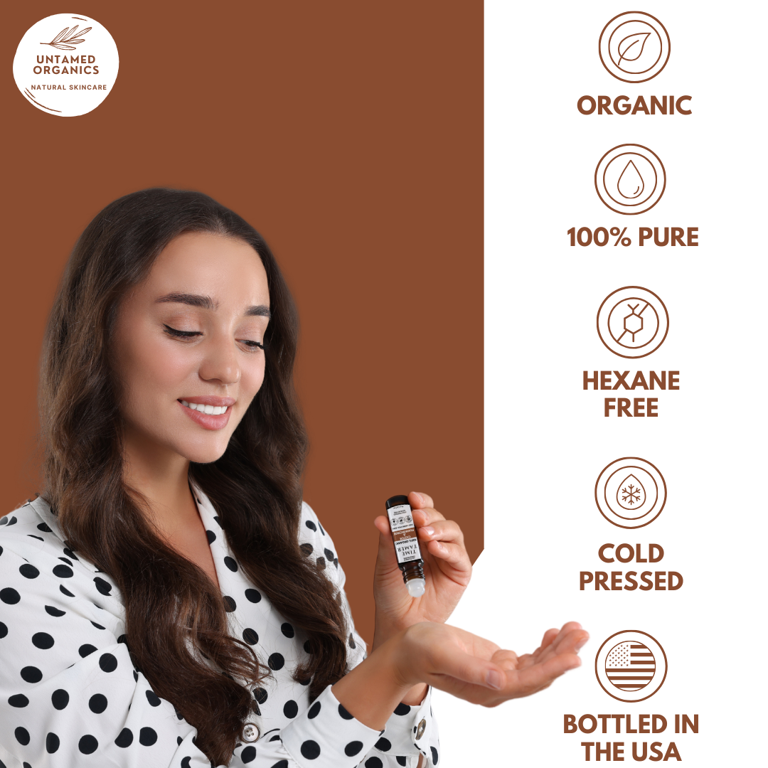 Organic Castor & Frankincense Oil Roller