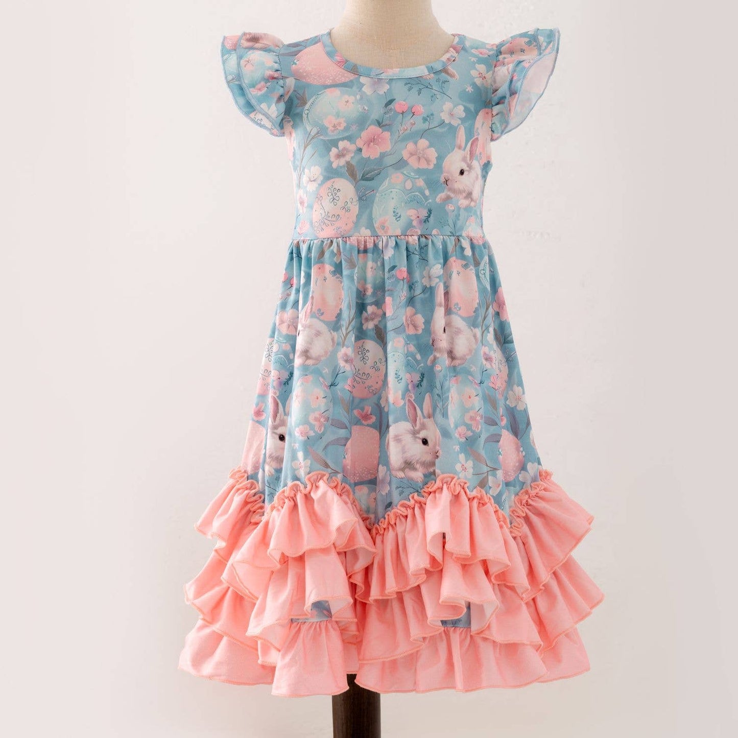 Secret Egg Garden Maxi Girls Dress Easter
