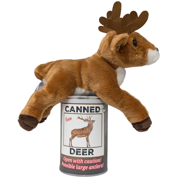 Canned Deer: Foil Lid