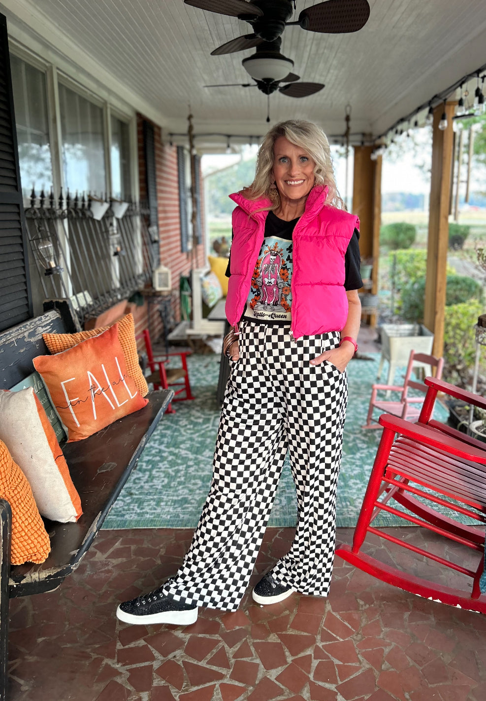 Check It Out Wide Leg Pant