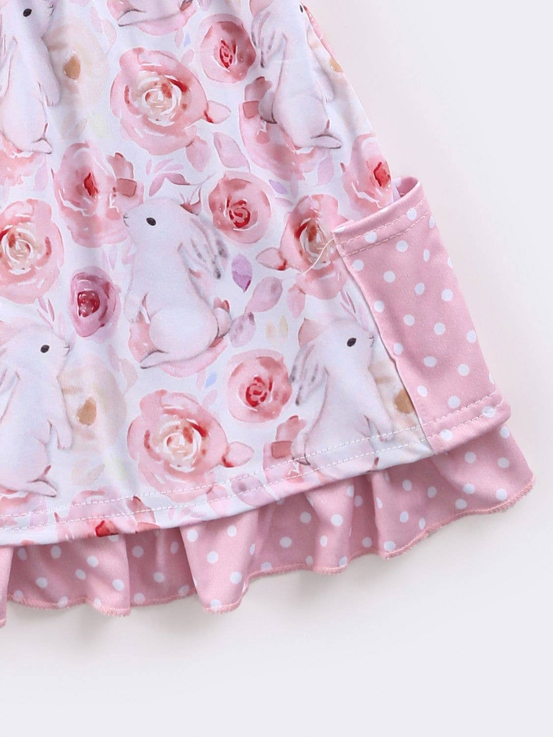 Bunny Blooms Girls Dress Easter