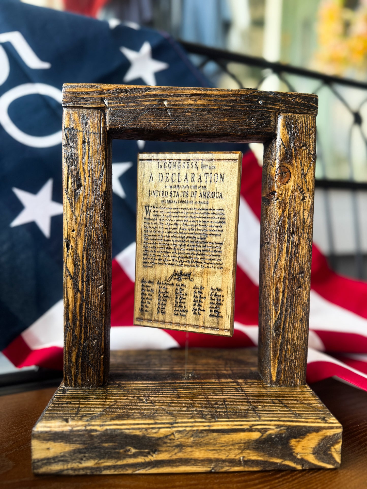 250 Years of Freedom Floating Display
