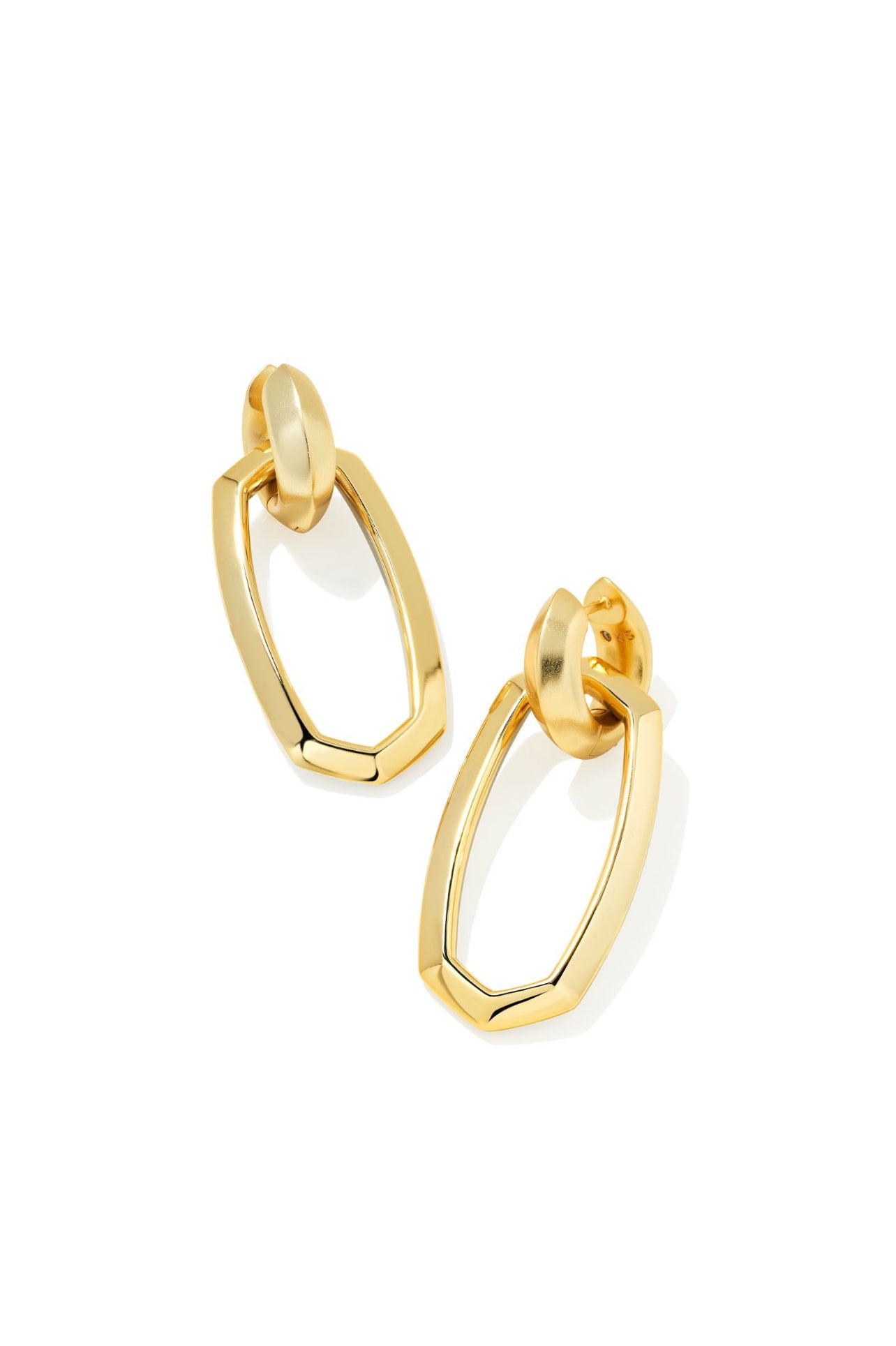 Danielle Link Earrings Gold