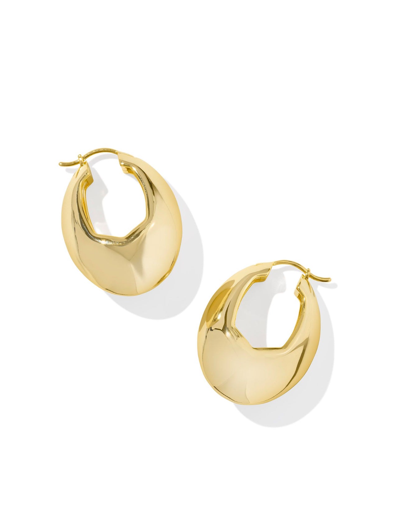 Liana Hoop Earrings Gold