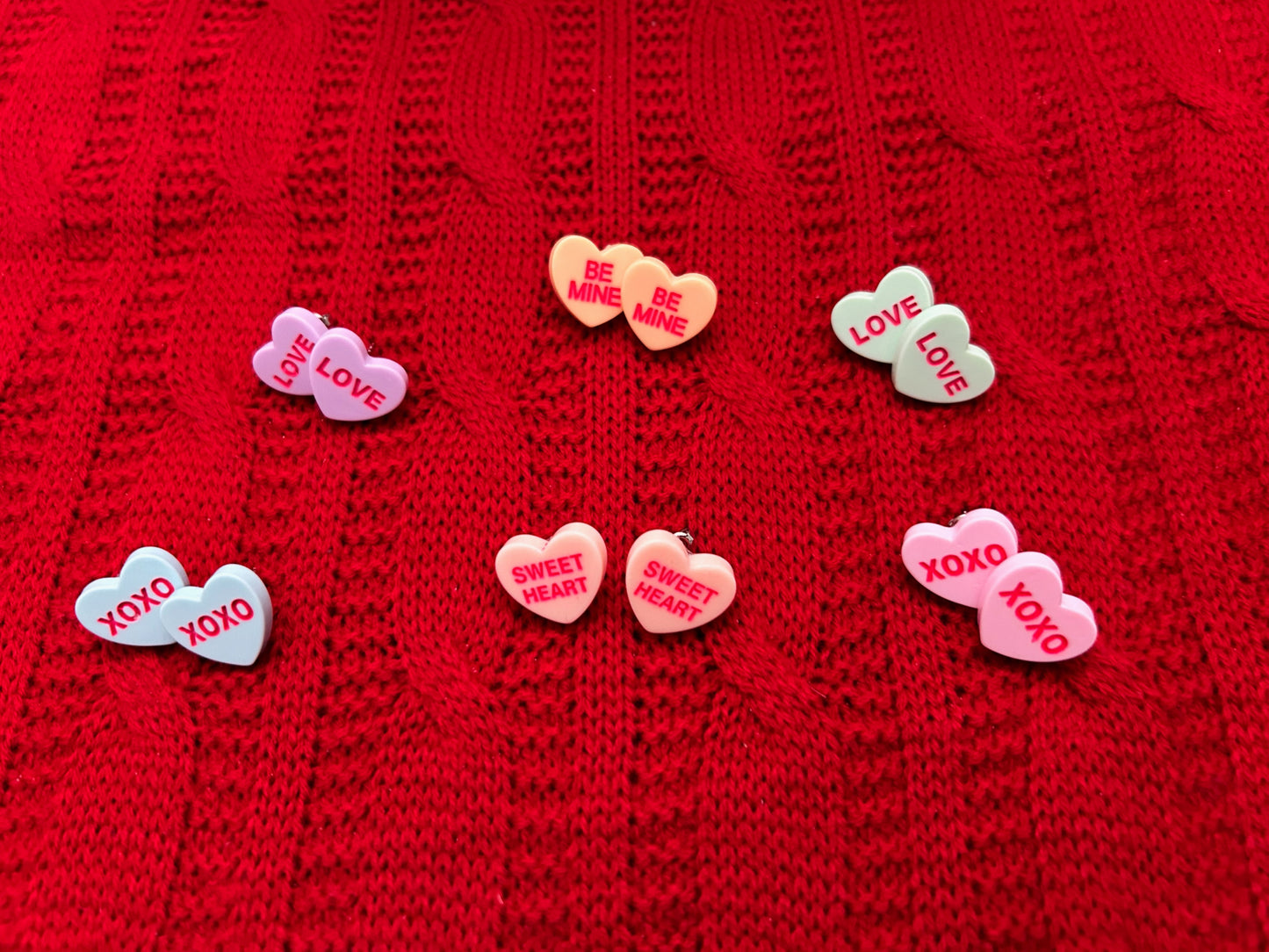 SweetHeart Stud Earrings