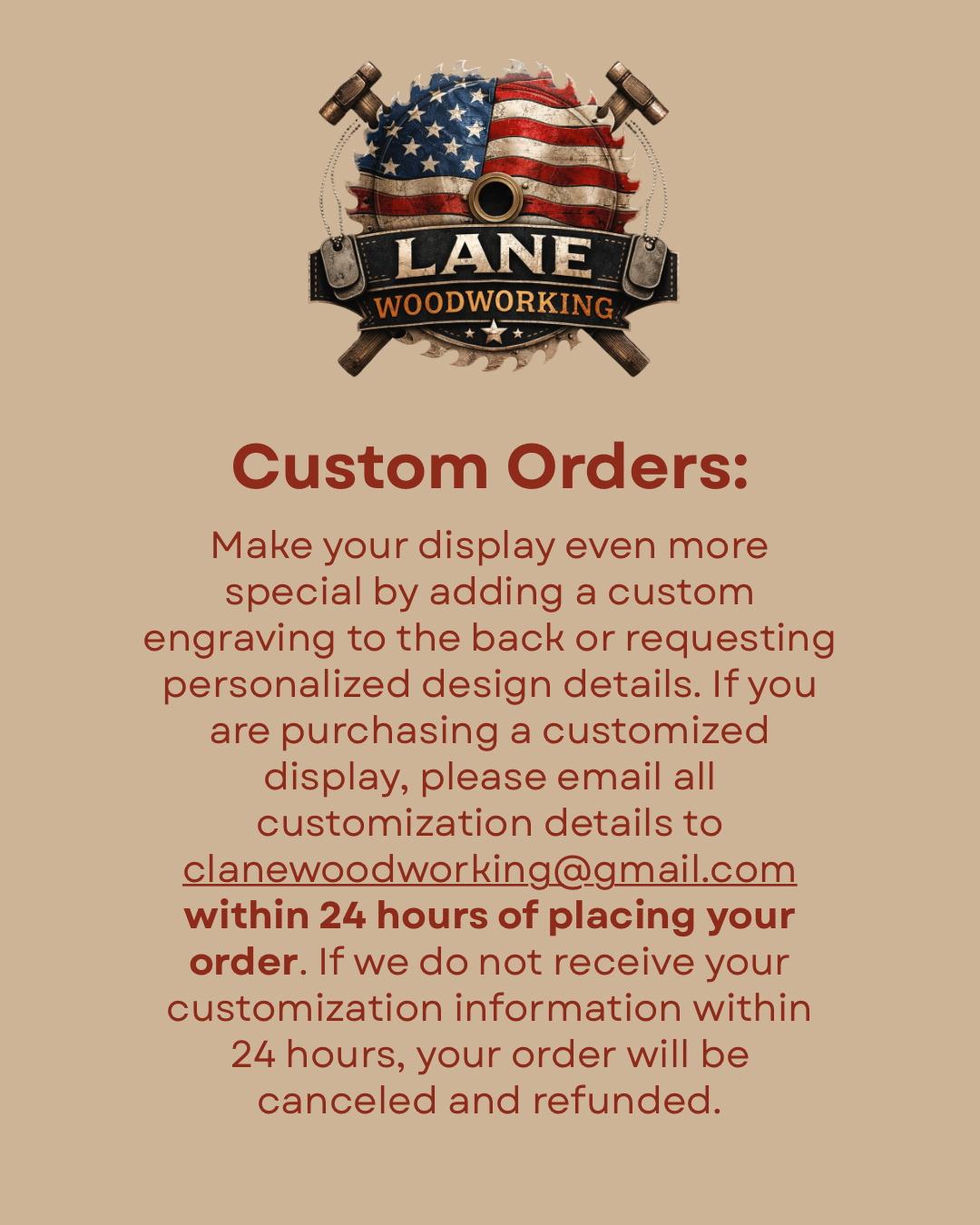 Three Wooden Crosses Floating Display