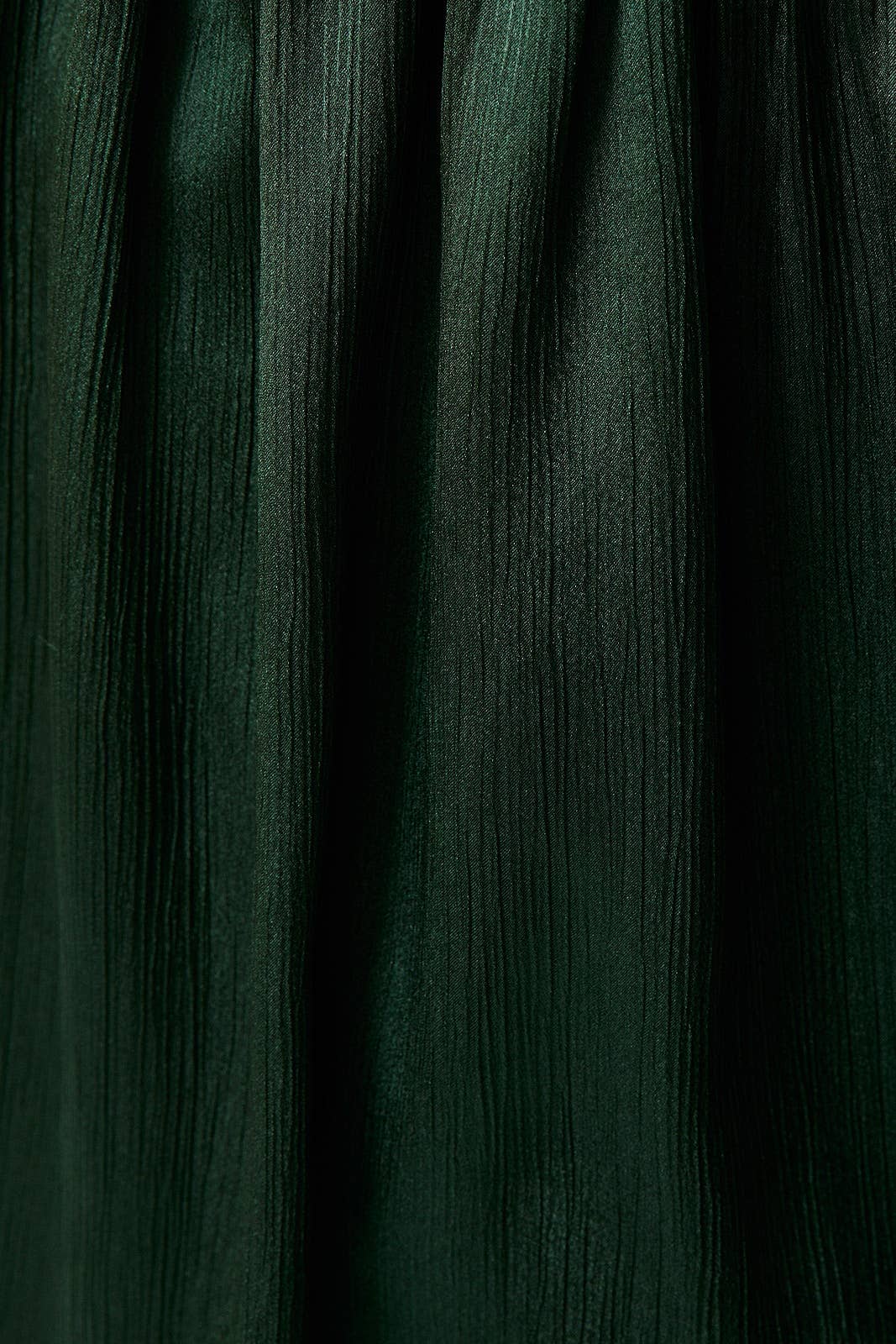 Round Neck Sleeveless Satin Flare Mini Dress