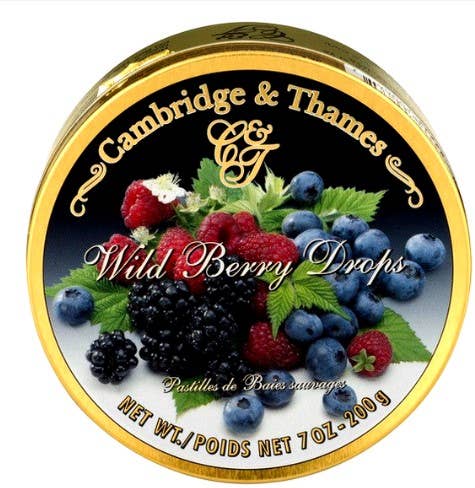 Cambridge & Thames Hard Candy 7oz Tins: Citrus Fruit Drops