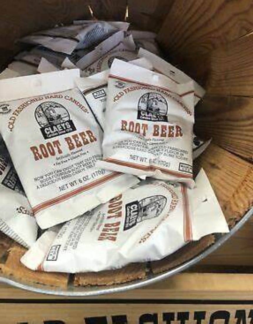 Nostalgic 1919 Old Fashioned Claey’s Root Beer Hard Candy