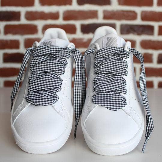 Black Gingham Laces