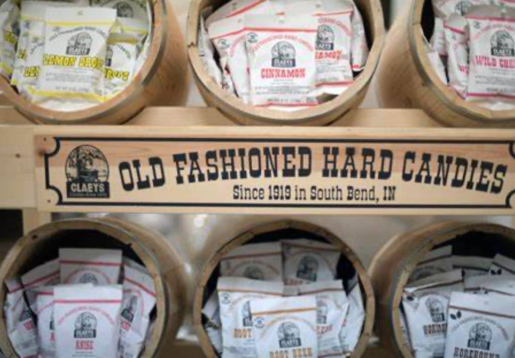 Nostalgic 1919 Old Fashioned Claeys GINGER Sanded Hard Candy