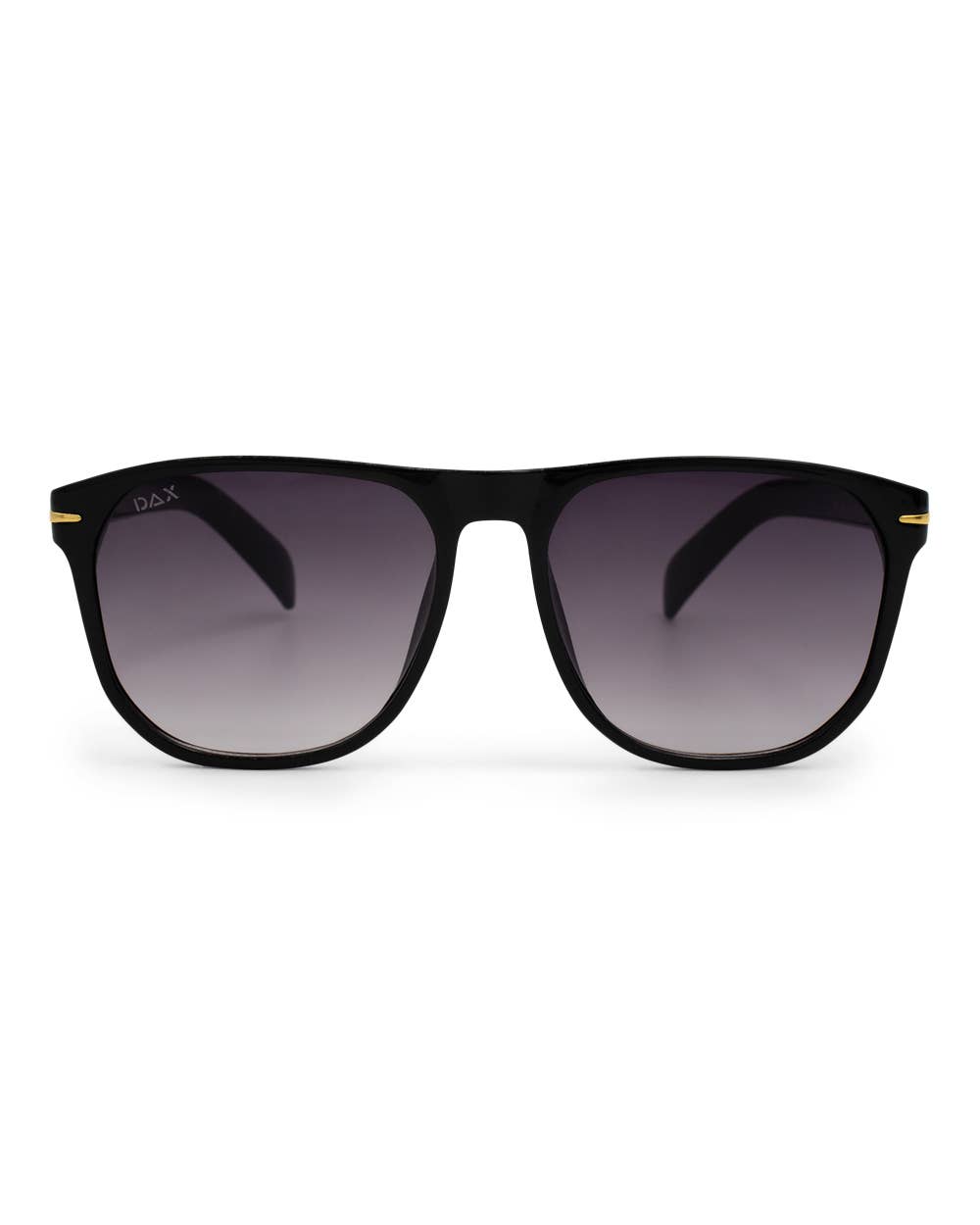 Jax Women's Medium Square Sunglasses in Black