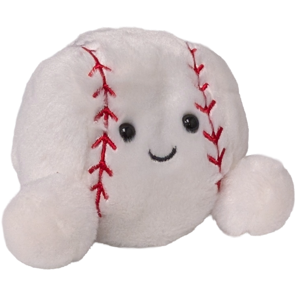 Mickey the Canned Baseball | Sports Plush in a Can w/Jokes: Foil Lid