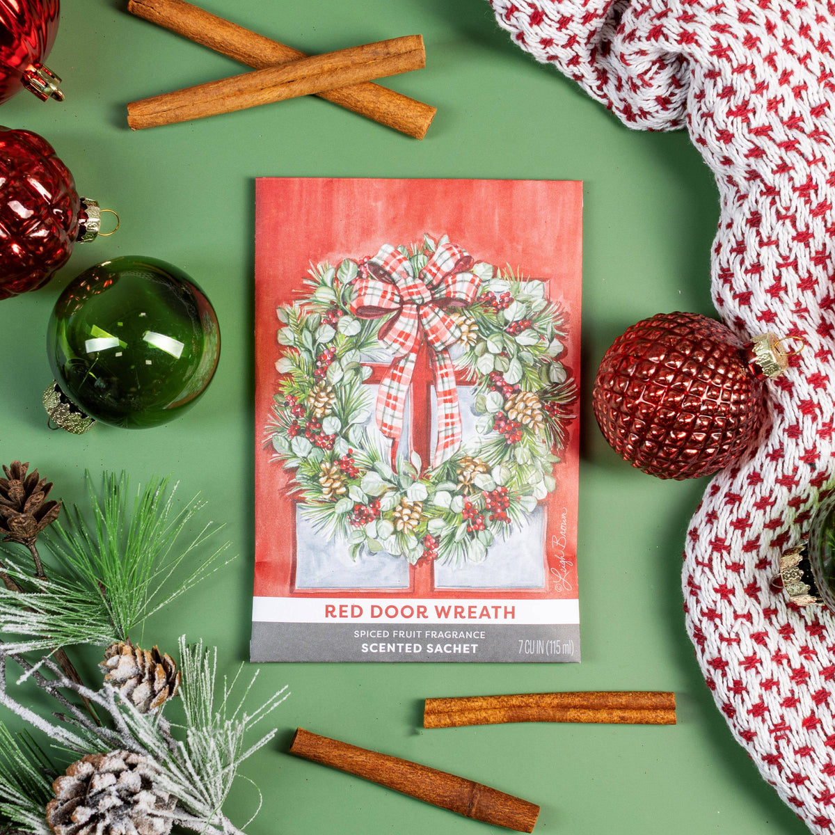 Fresh Scents | Red Door Wreath Sachet