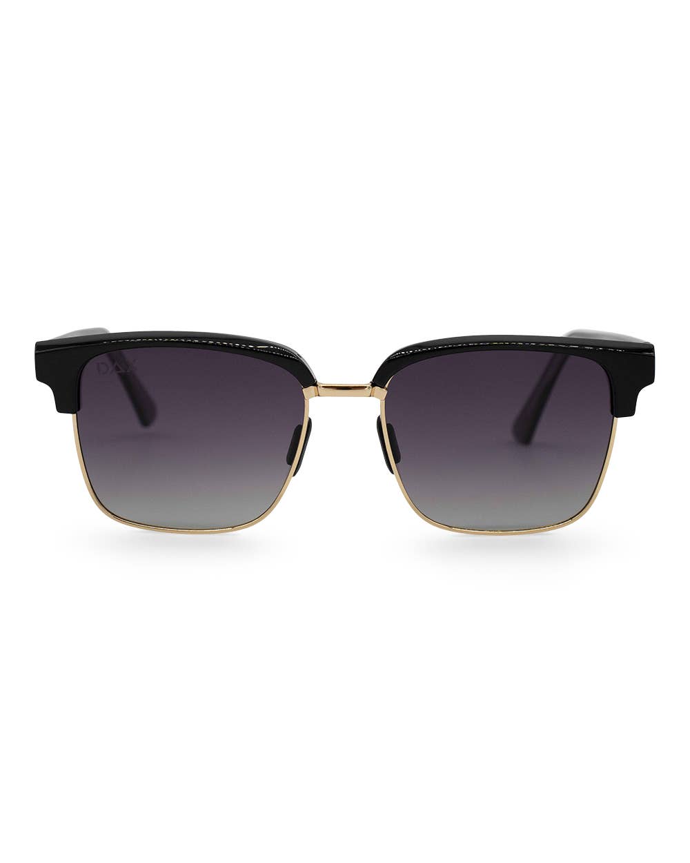 Austin Polarized Square Sunglasses in Black