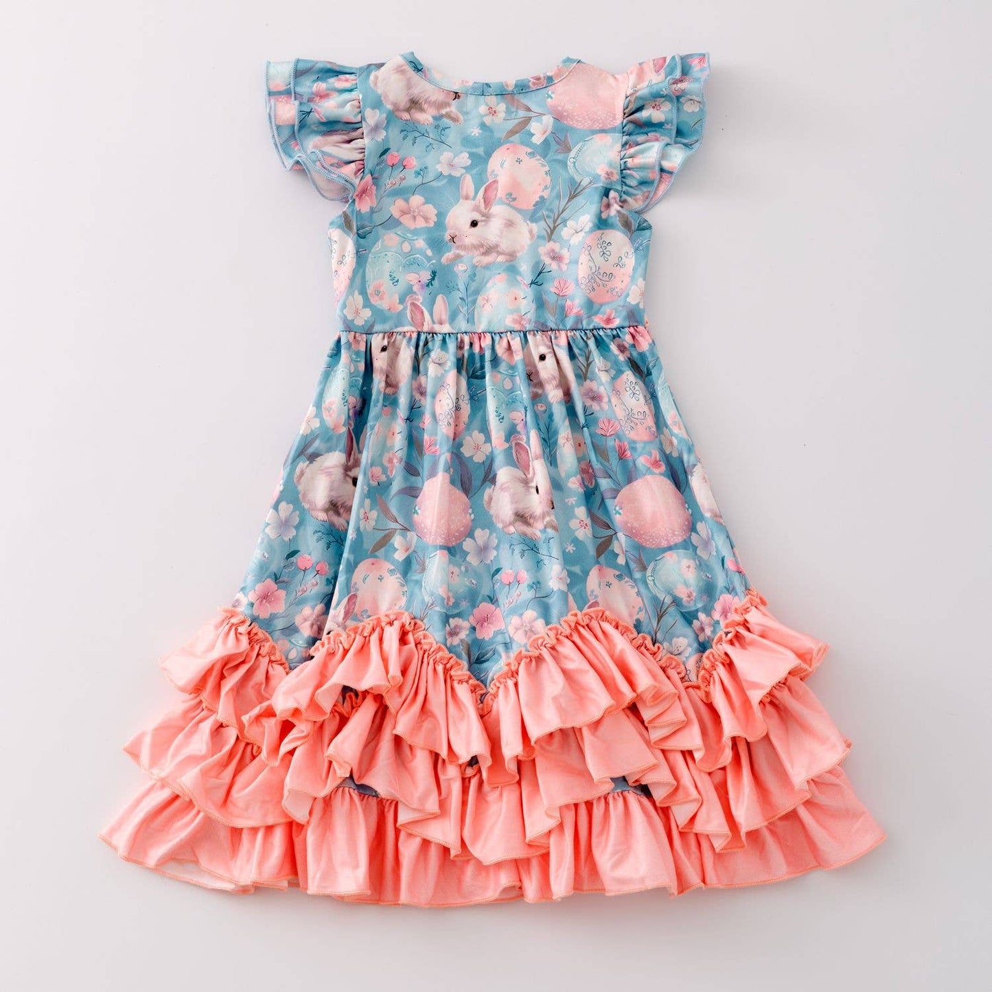 Secret Egg Garden Maxi Girls Dress Easter