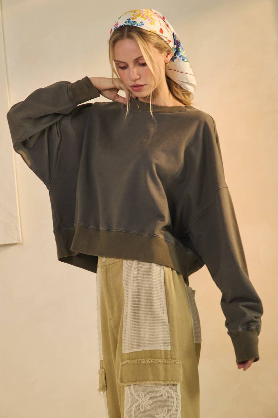Khaki Cargo Pants