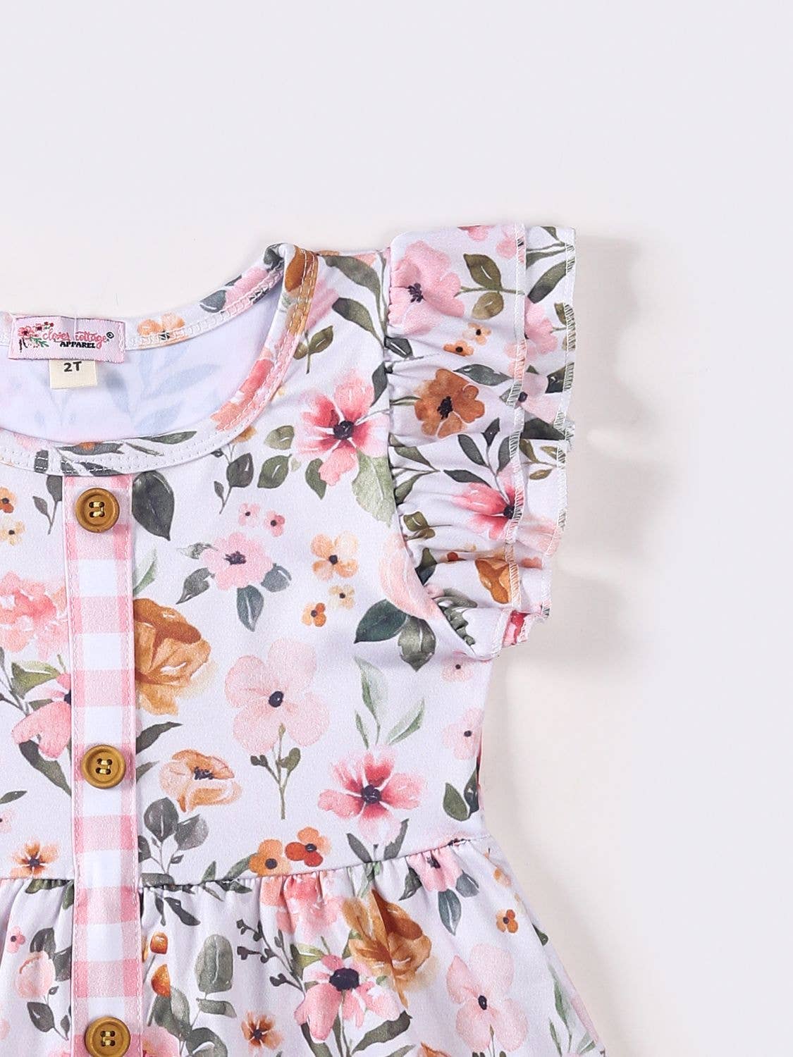 Wispy Blooms Girls Dress