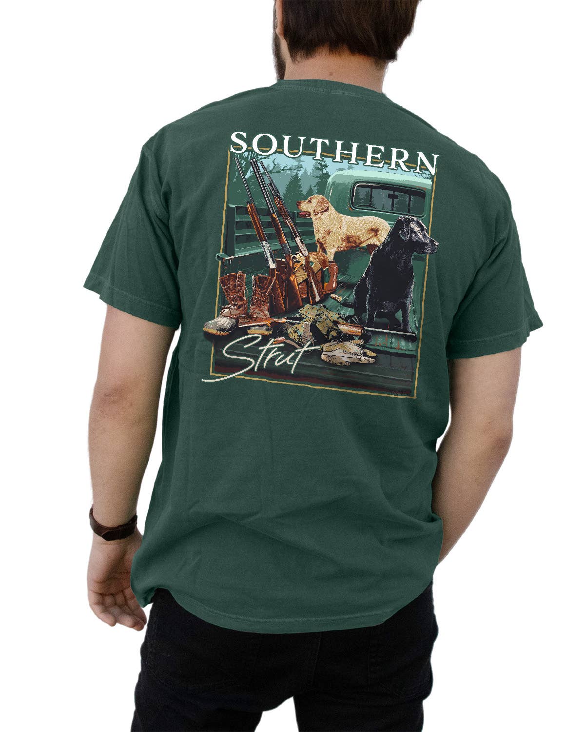 Duck Hunting Truck: Emerald / X-Large