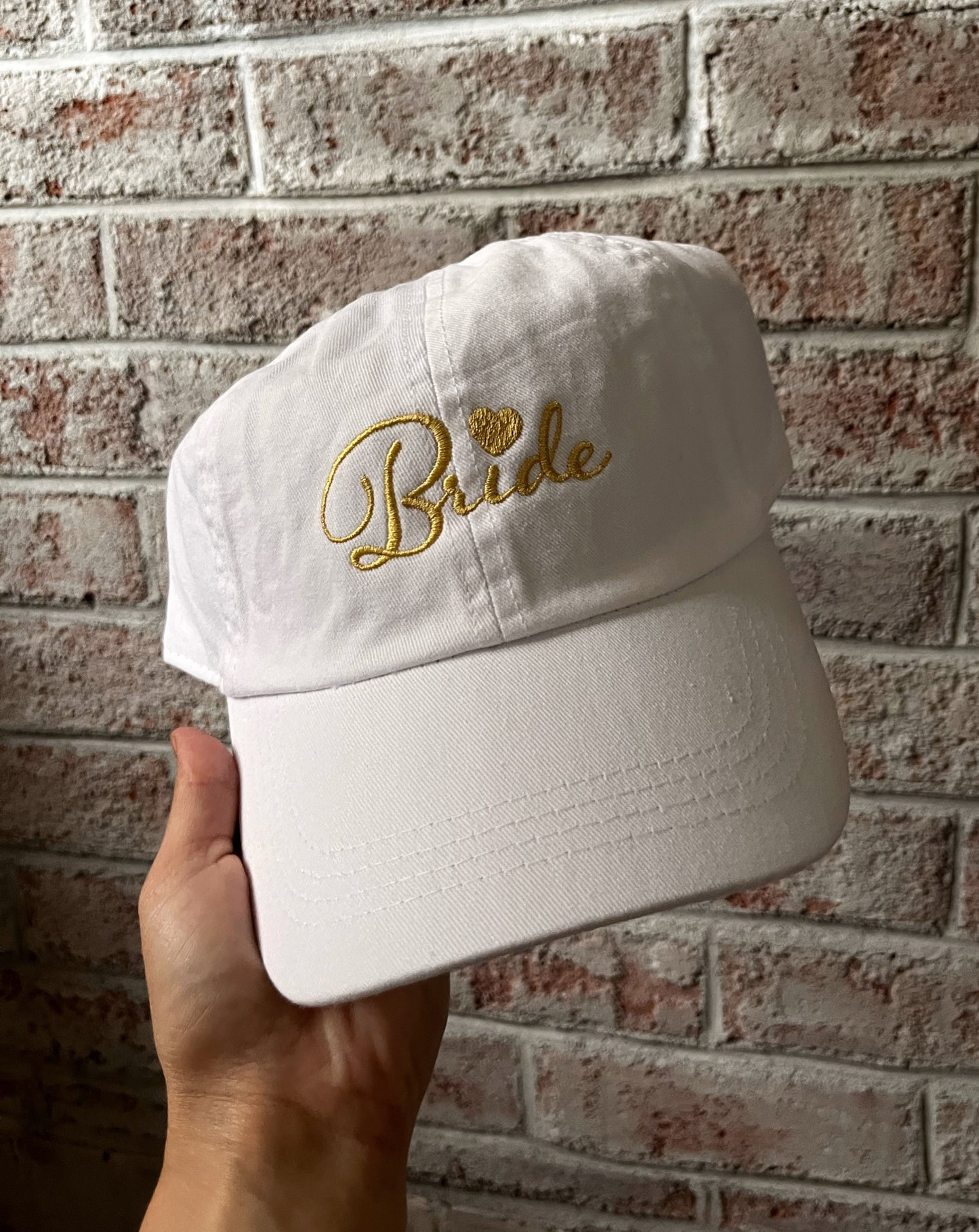 Black Embroidered Bride Cap